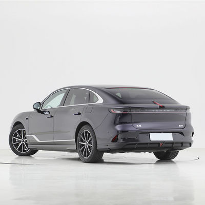 Black Electric Car Voyah Passion Hybrid Dual Motor Long Range Vehicle 5088x1970x1515 mm